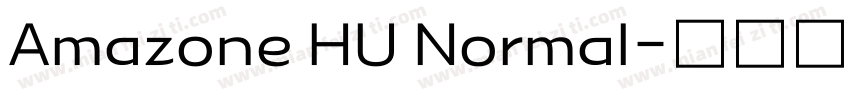 Amazone HU Normal字体转换